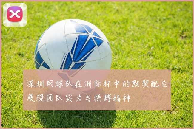 深圳网球队在洲际杯中的默契配合展现团队实力与拼搏精神