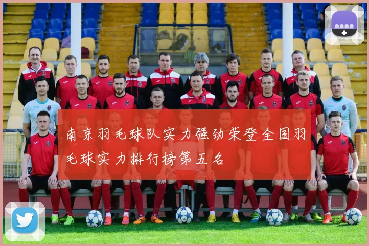 南京羽毛球队实力强劲荣登全国羽毛球实力排行榜第五名